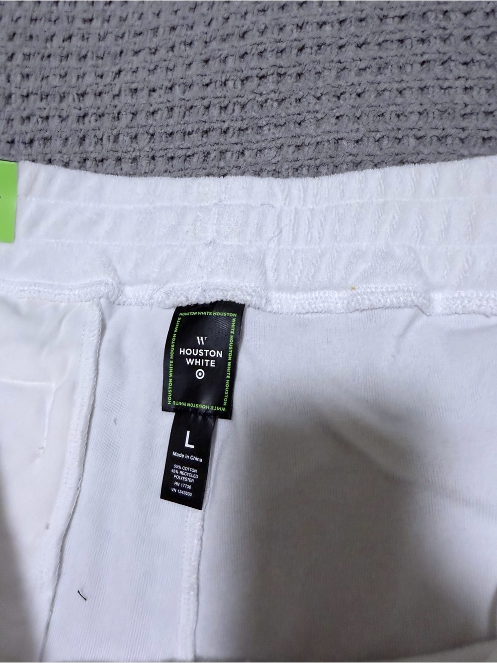 🔥Houston White Terry Drawstring Shorts new with Tags🔥 - Picture 4 of 7